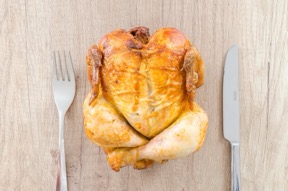 Roast chicken