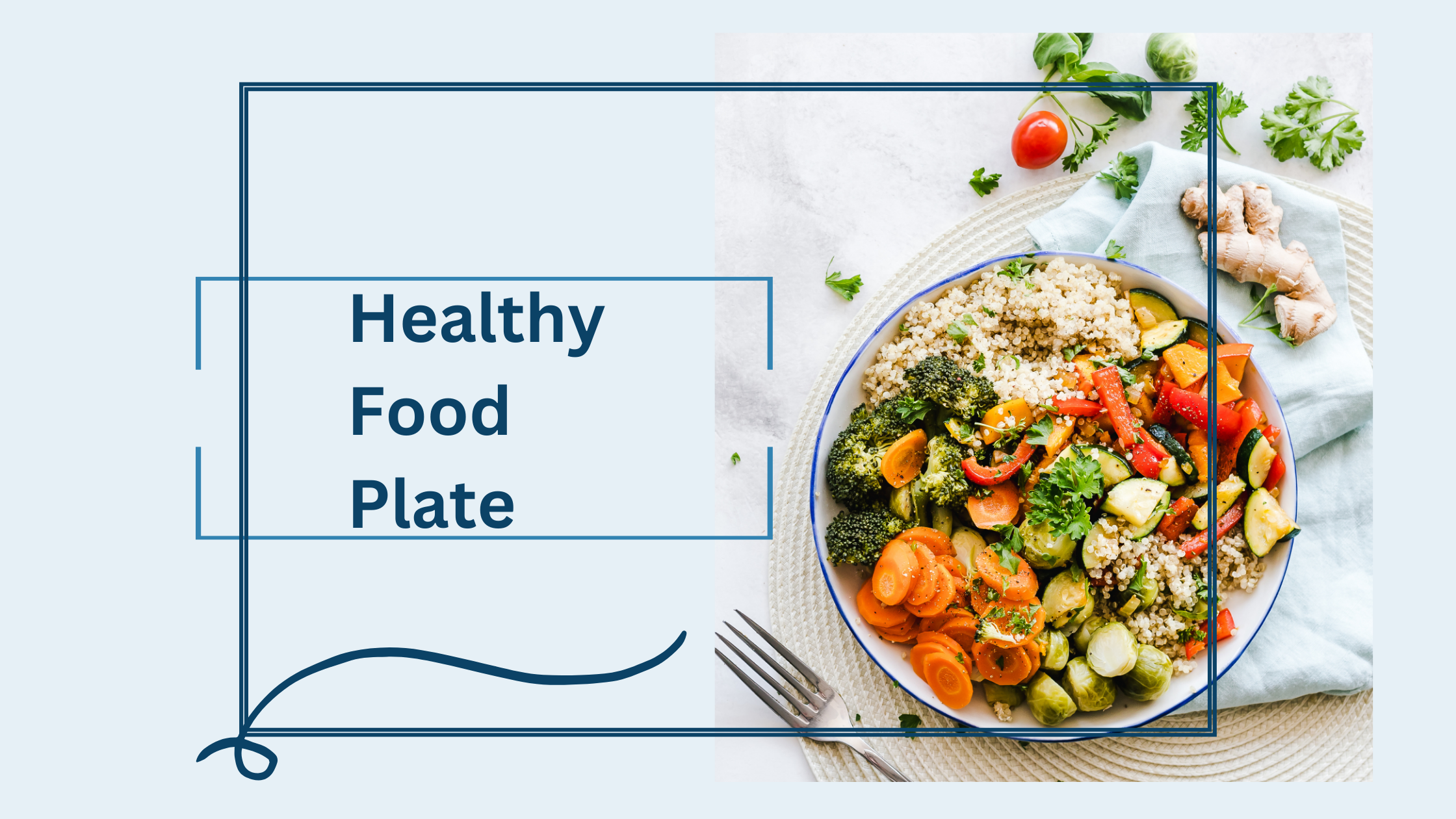 Healthy Food Plate
