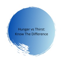 Freelance blog article: Hunger vs thirst