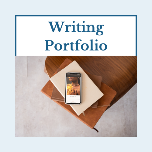 Writing portfolio